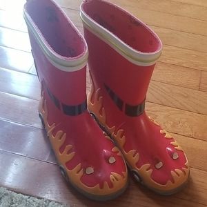 Kidorable fire rain boots big kids 1